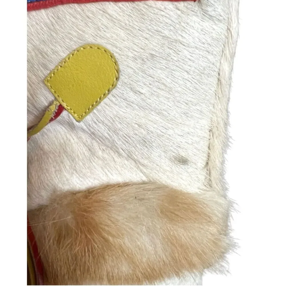 Tecnica Skandia 3915 Apres Ski Fur Hide Boots Italy Women’s 8.5” Vintage Winter